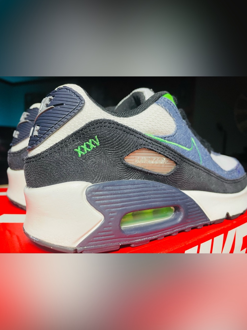 Nike Air Max 90 SE “Scream Green”7M-8.5W - Picture 4 of 13
